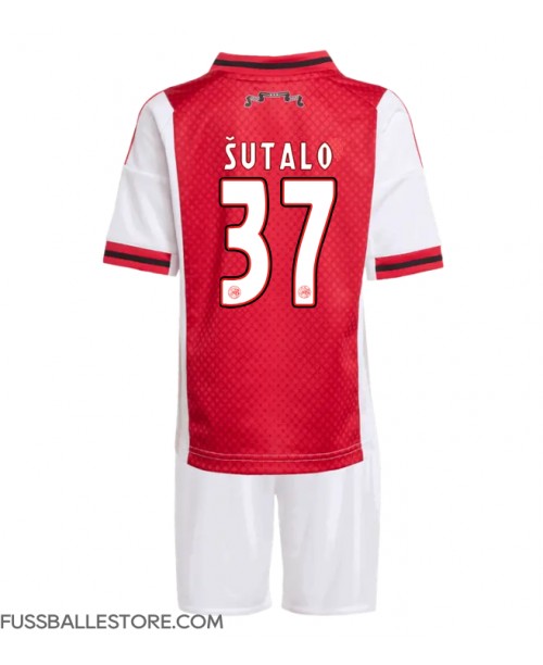 Günstige Ajax Josip Sutalo #37 Heimtrikotsatz Kinder 2025-26 Kurzarm (+ Kurze Hosen) Günstige Ajax Josip Sutalo #37 Heimtrikotsatz Kinder 2025-26 Kurzarm (+ Kurze Hosen)
